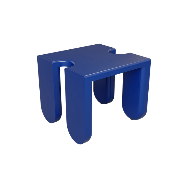 TIP TAP SQUARE TABLE / DARK BLUE