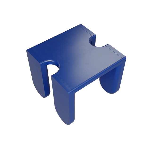 TIP TAP SQUARE TABLE / DARK BLUE