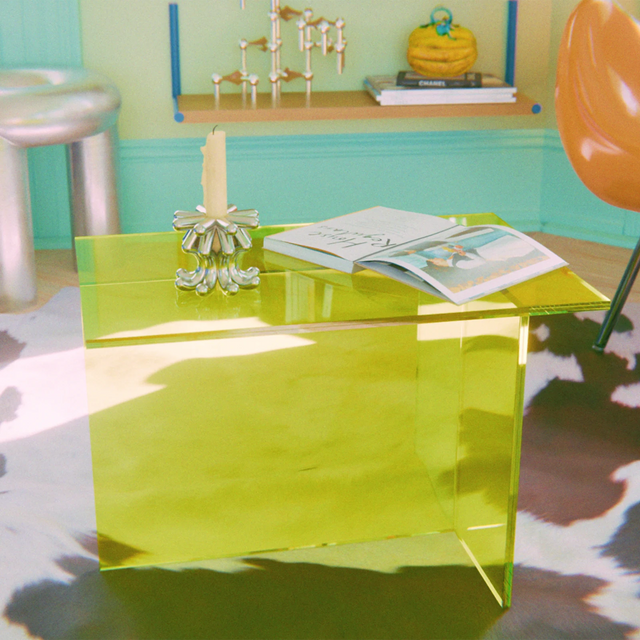 THEO SIDE TABLE / YELLOW