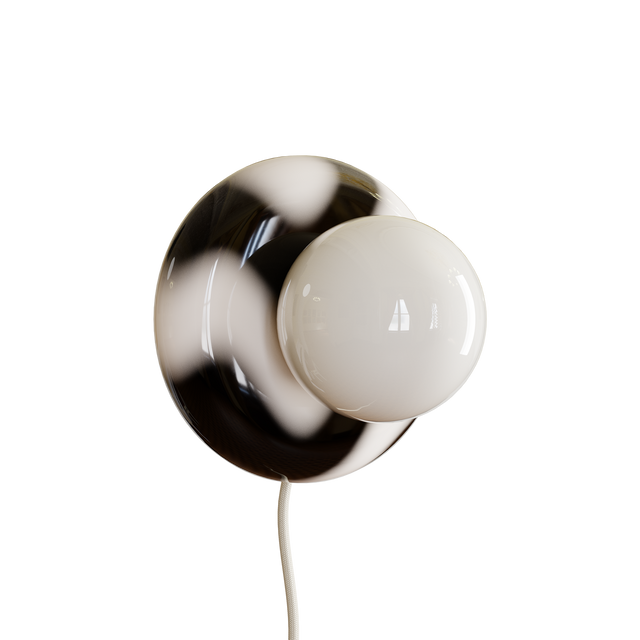 WANDLAMPE / GRAFFITI / SCHWARZ & WEISS