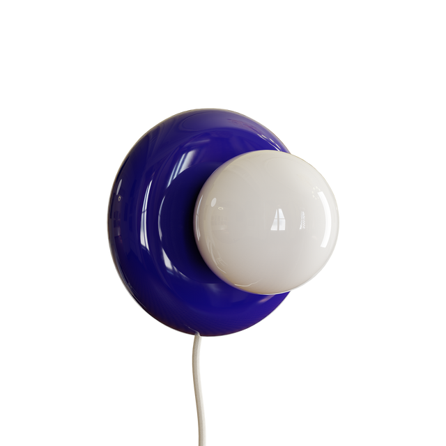 WANDLEUCHTE / DUNKELBLAU