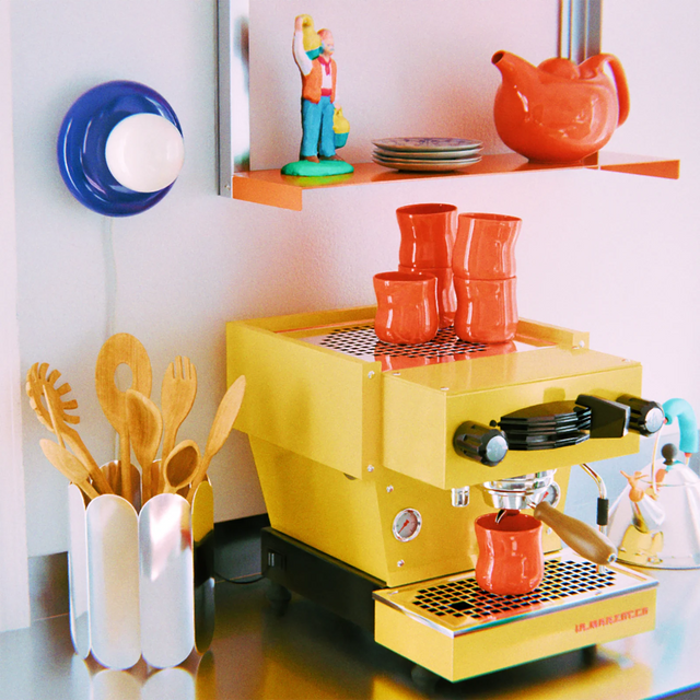 WANDLEUCHTE / DUNKELBLAU