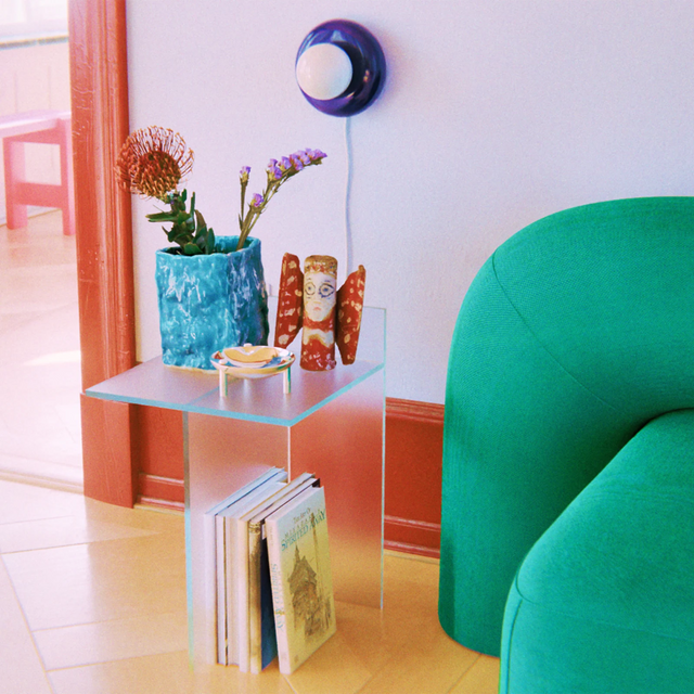 WANDLEUCHTE / DUNKELBLAU